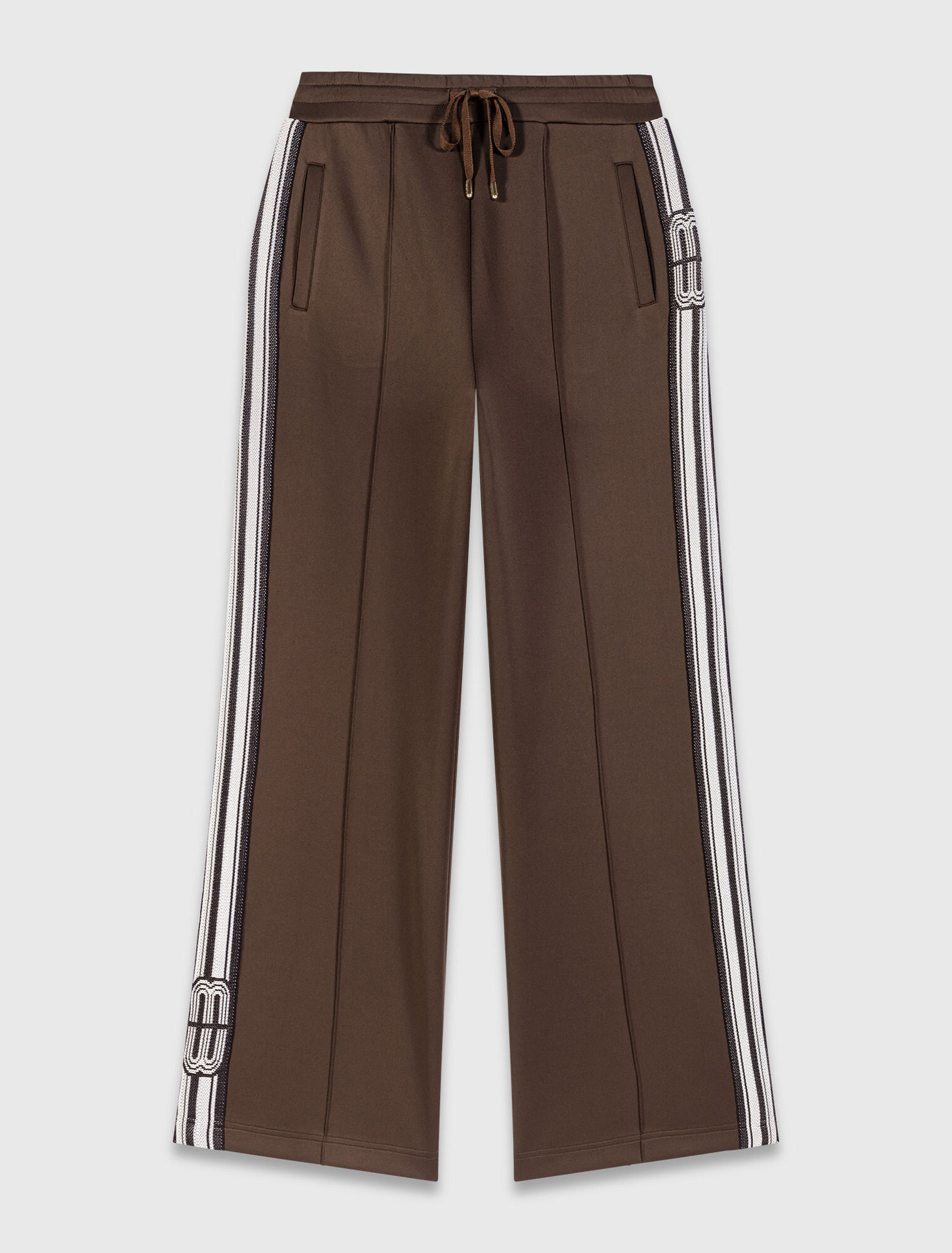 Pantalón con bandas rectas
