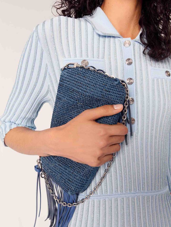 Cartera Miss M Pouch de denim