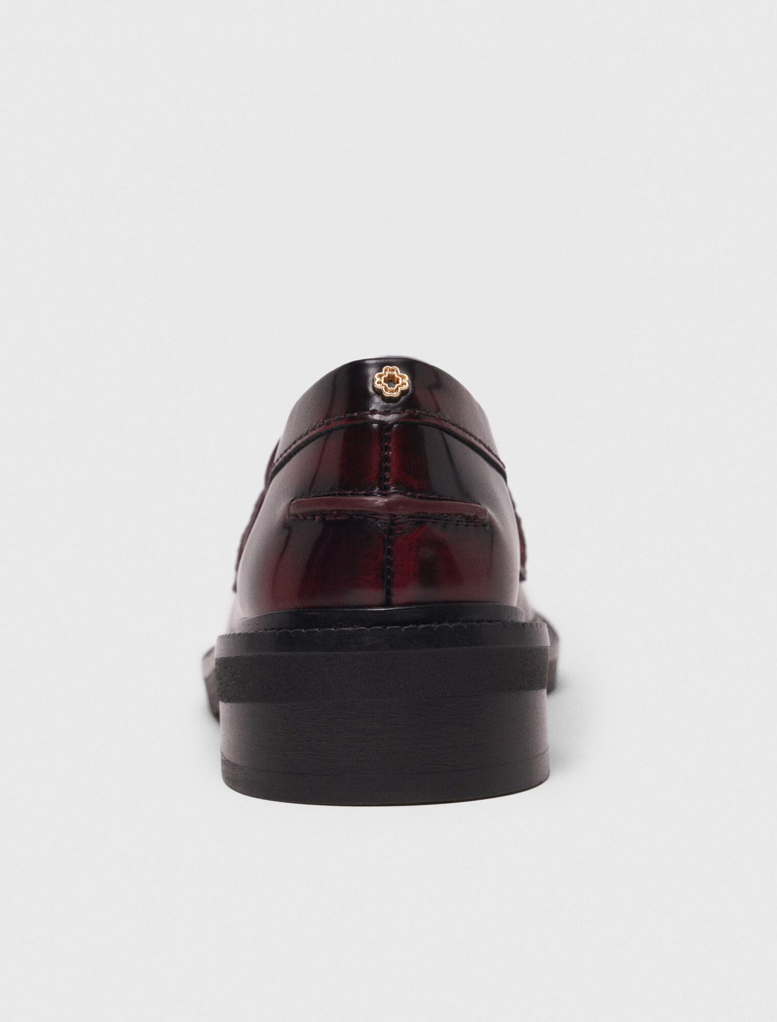 Mocasines de cuero cepillado