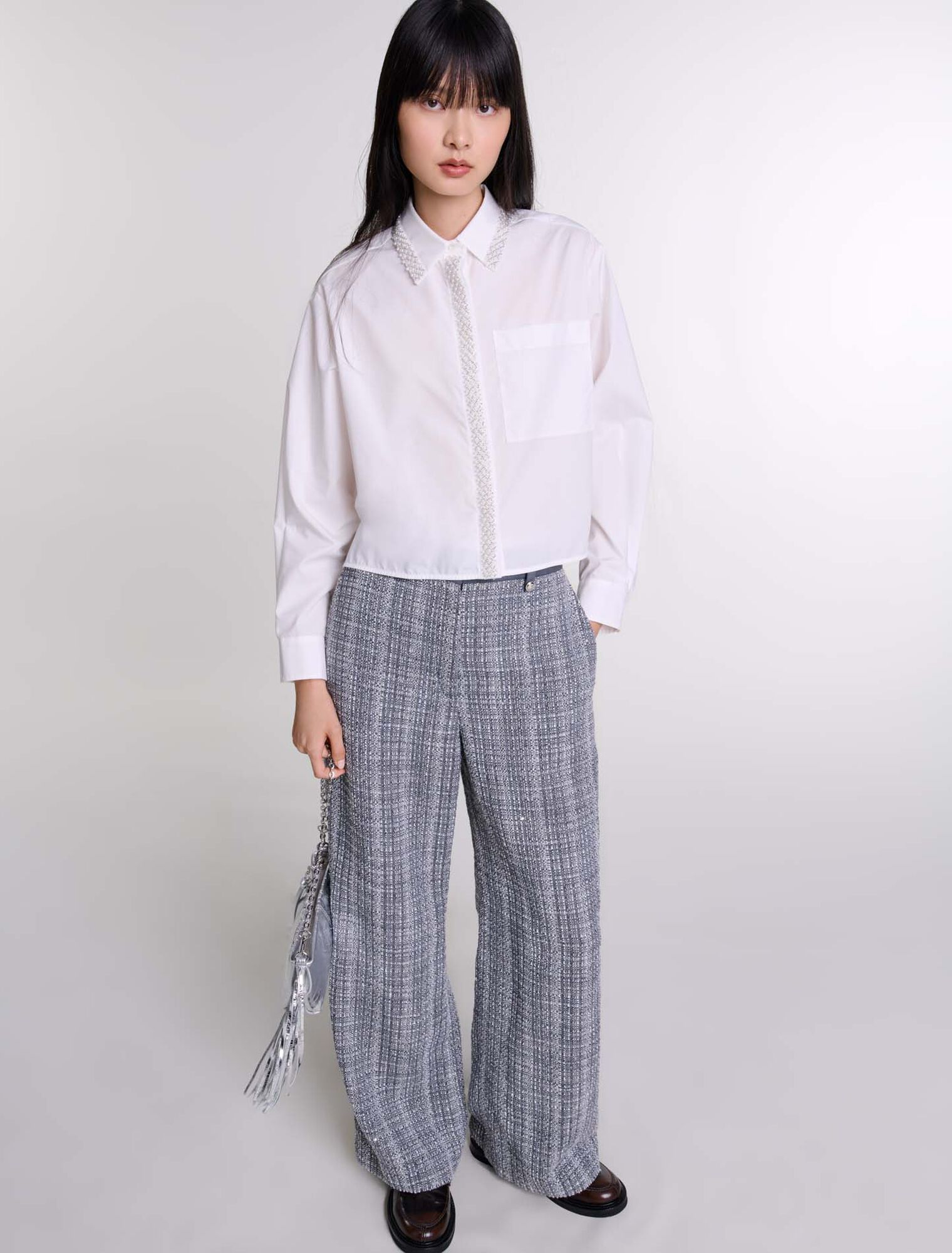 Pantalón de tweed