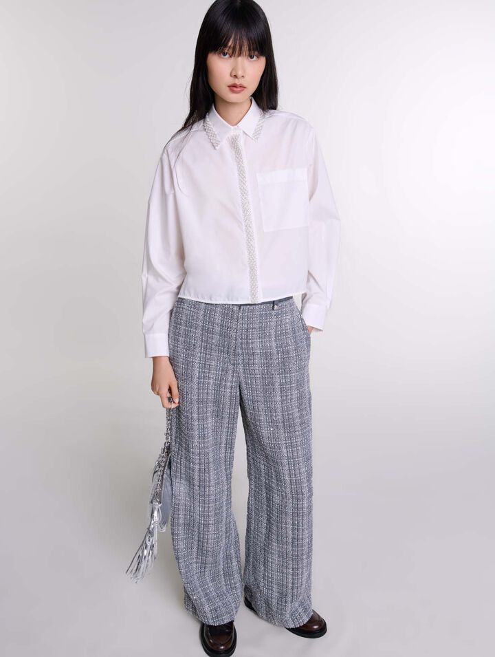 Pantalón de tweed