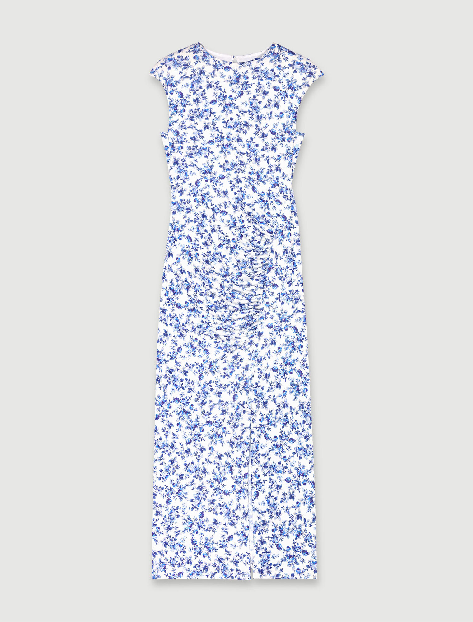 Vestido largo estampado