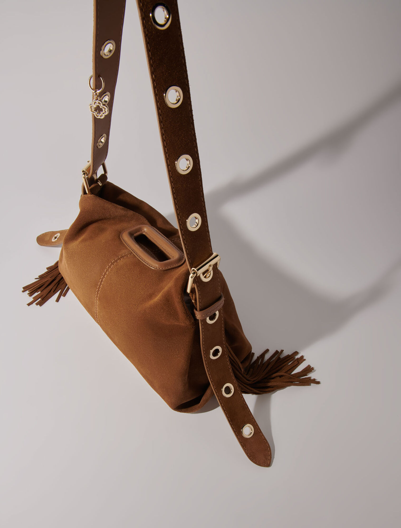 Bolso Miss M de gamuza