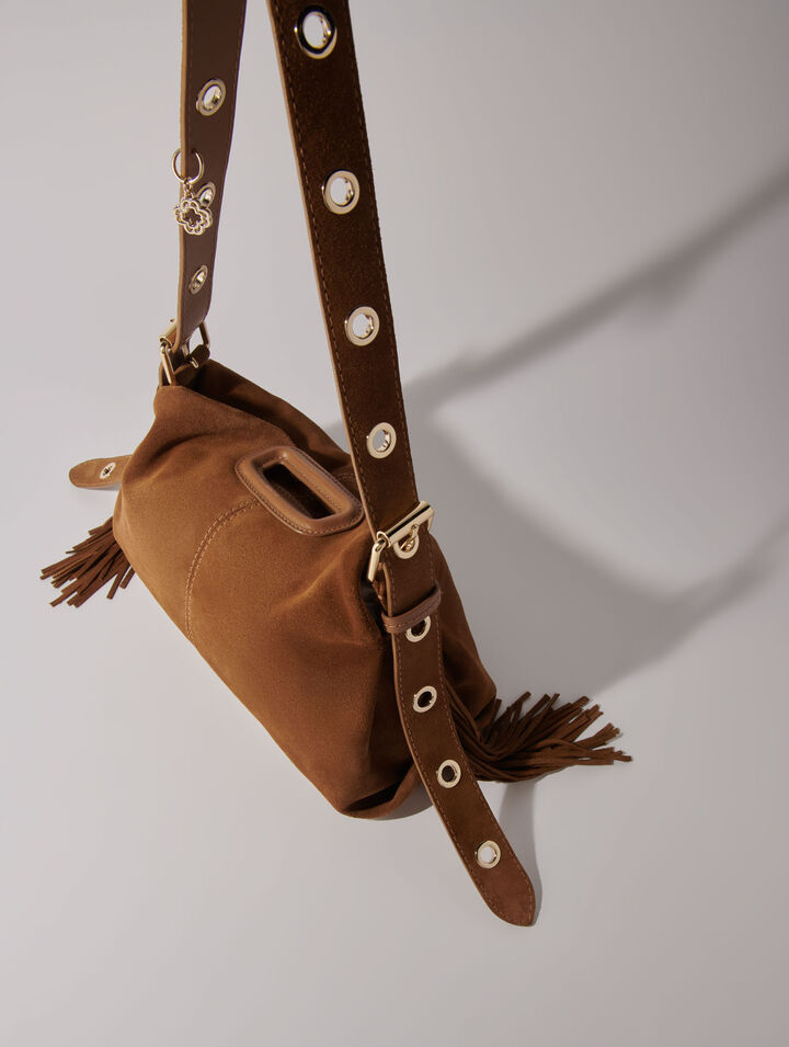 Bolso Miss M de gamuza