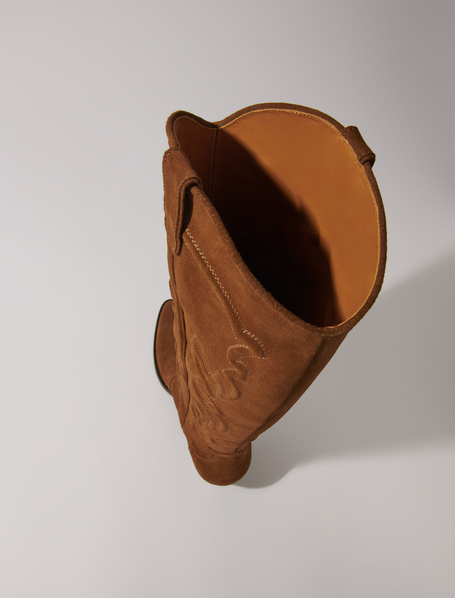 Botas cowboy de ante