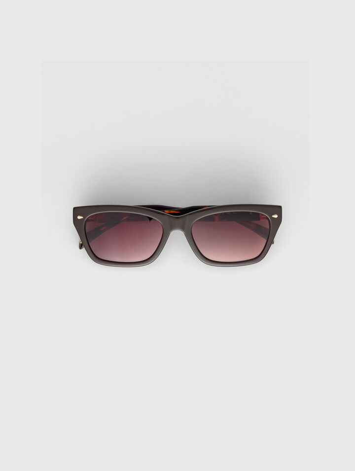 Gafas rectangulares de acetato