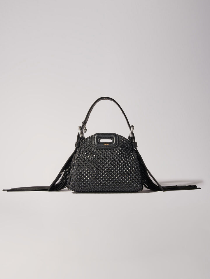 Bolso Miss M Nano de strass