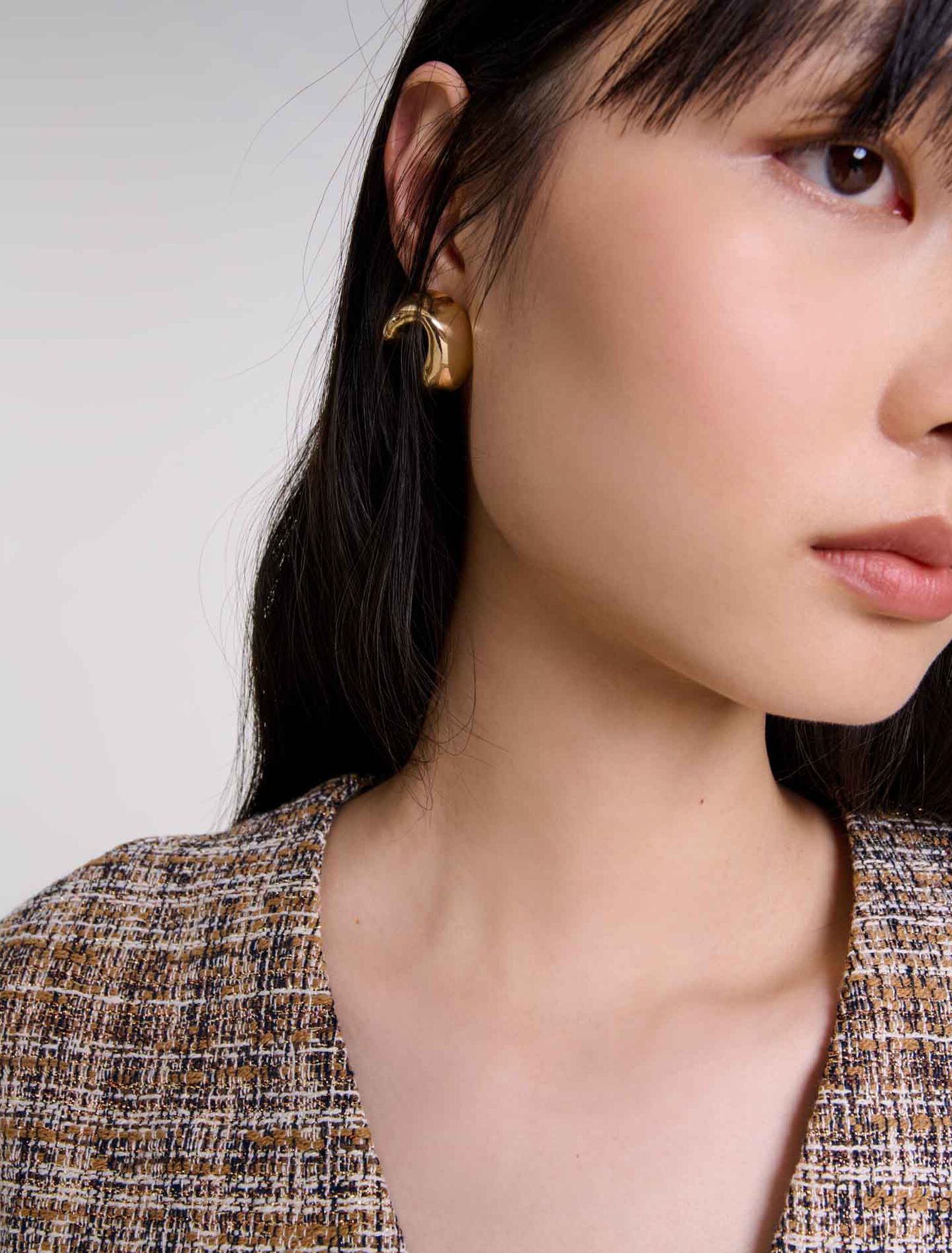 Vestido corto de tweed