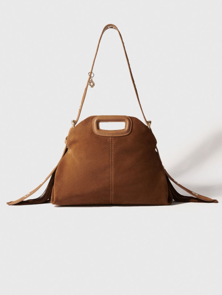 Bolso Miss M de gamuza