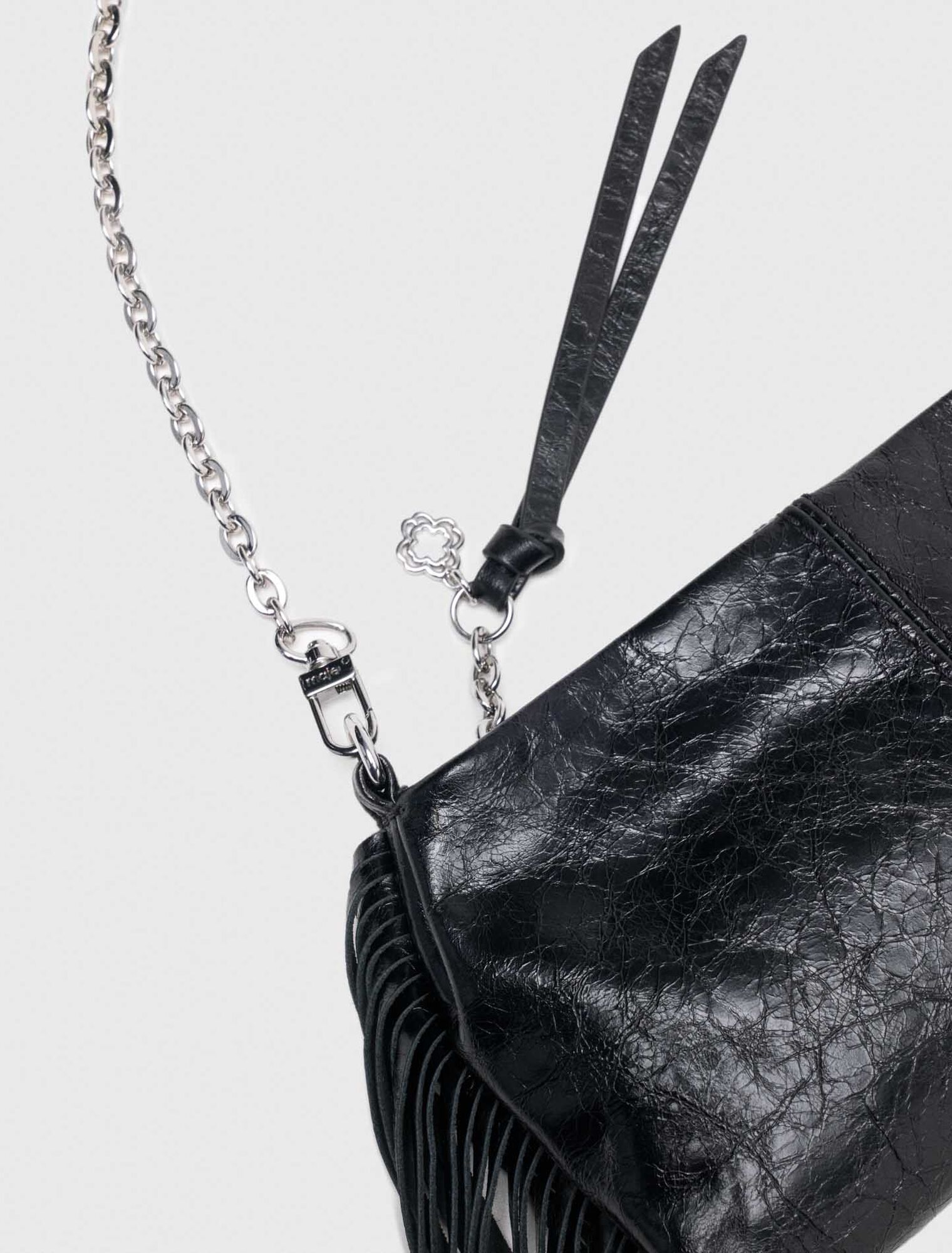 Cartera Miss M pouch cuero barniz