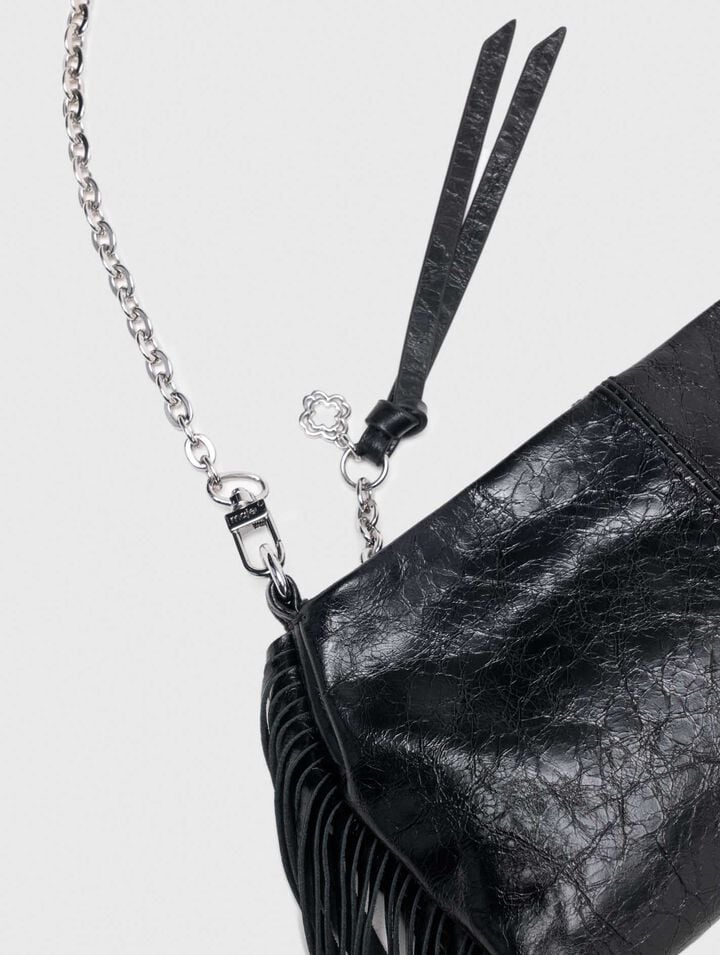Cartera Miss M pouch cuero barniz