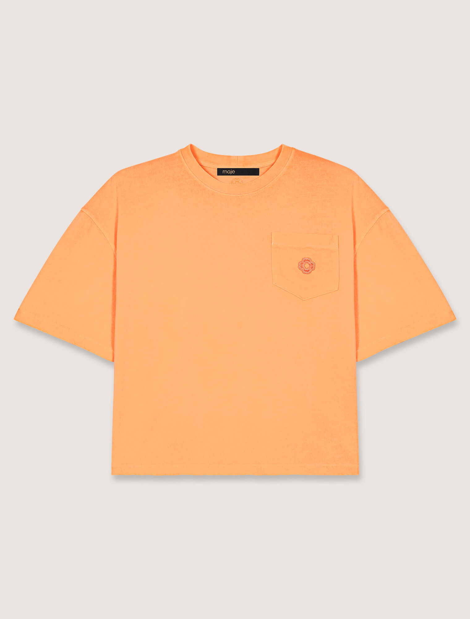 Camiseta con logo joya