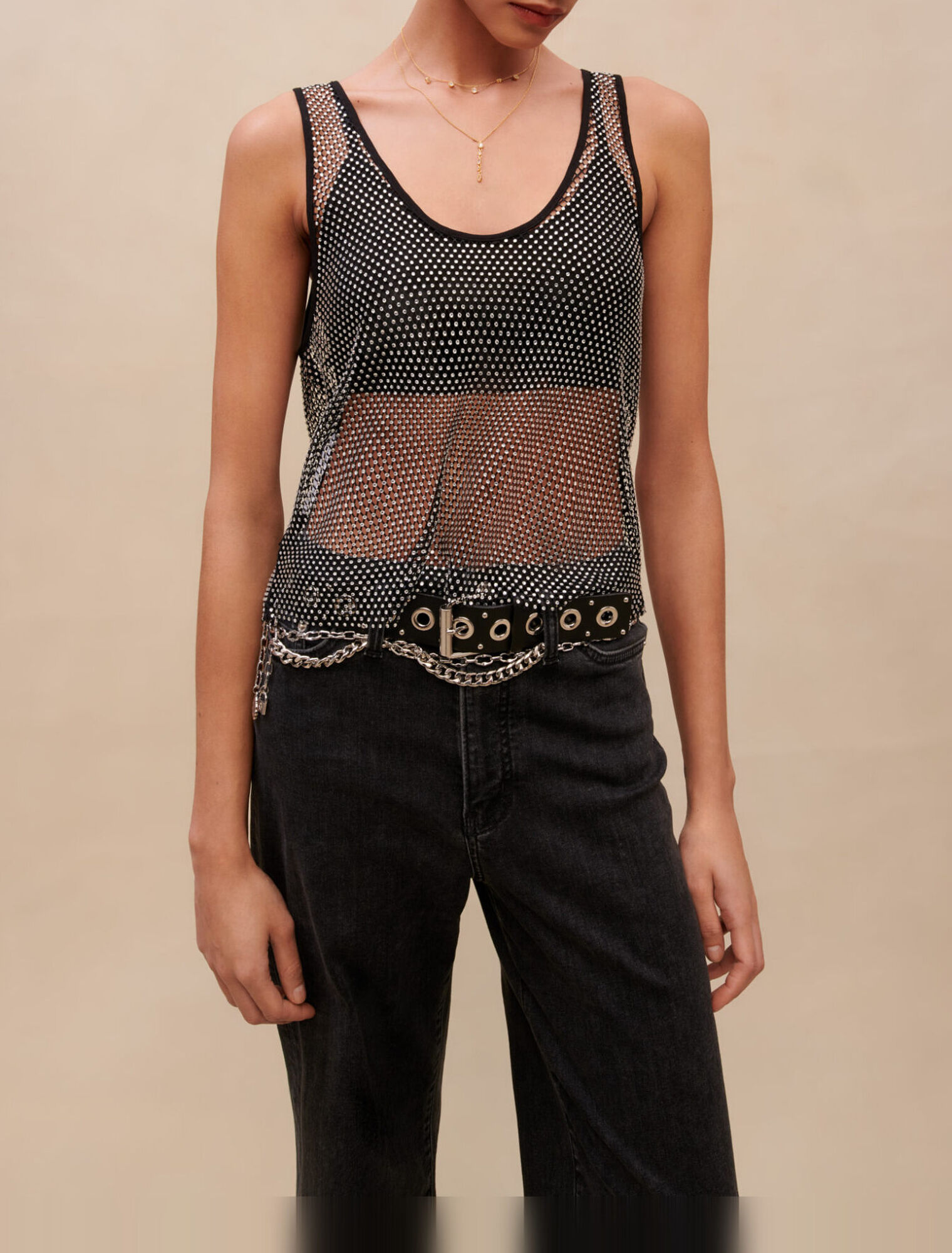 Top de strass