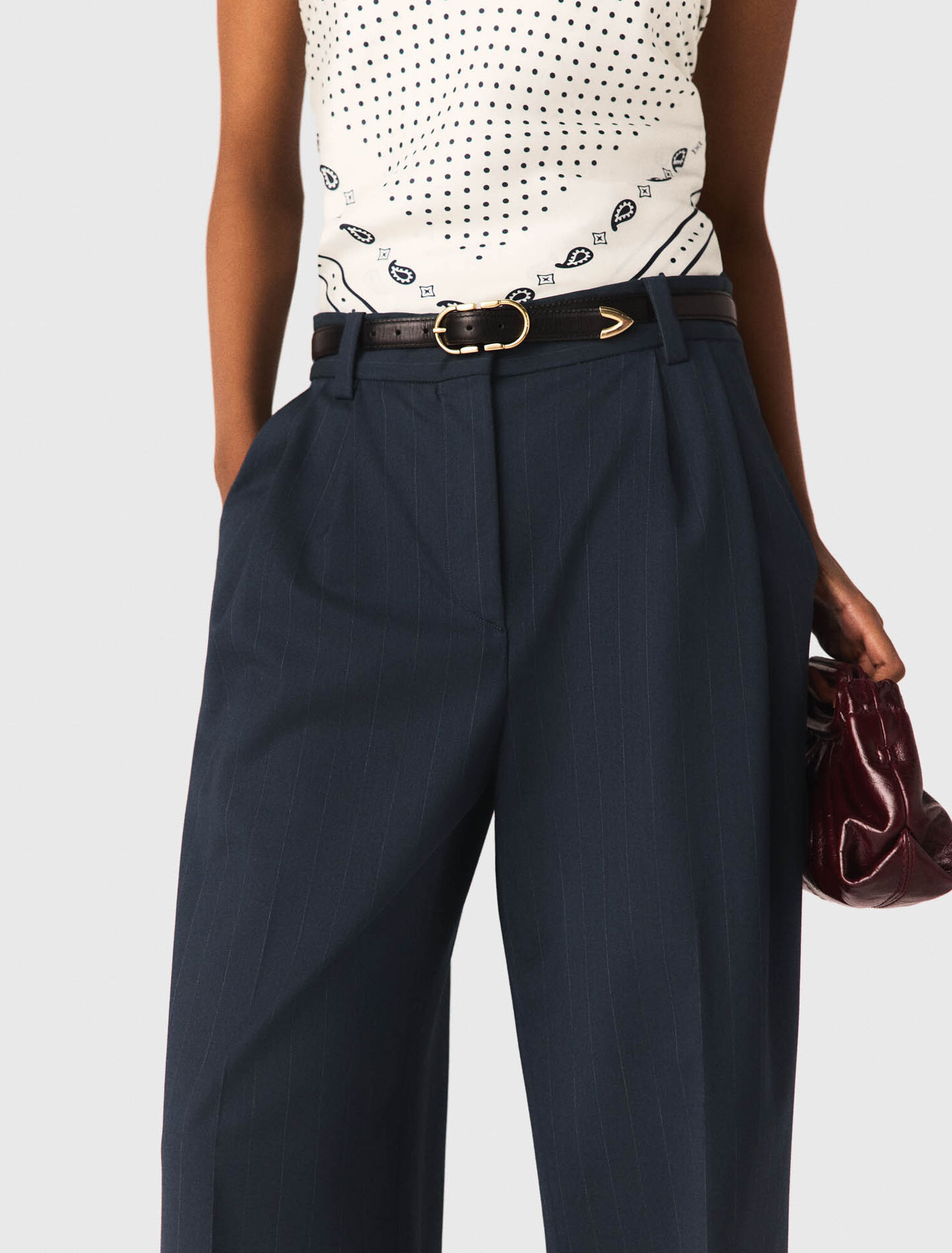 Pantal&oacute;n sastre a rayas