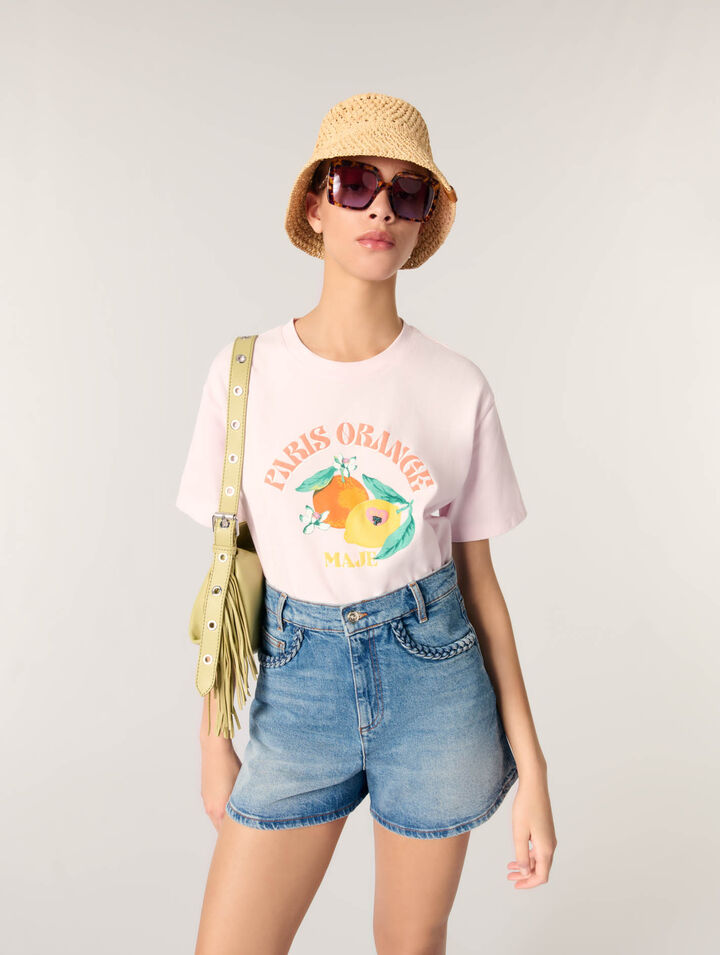 Camiseta estampada