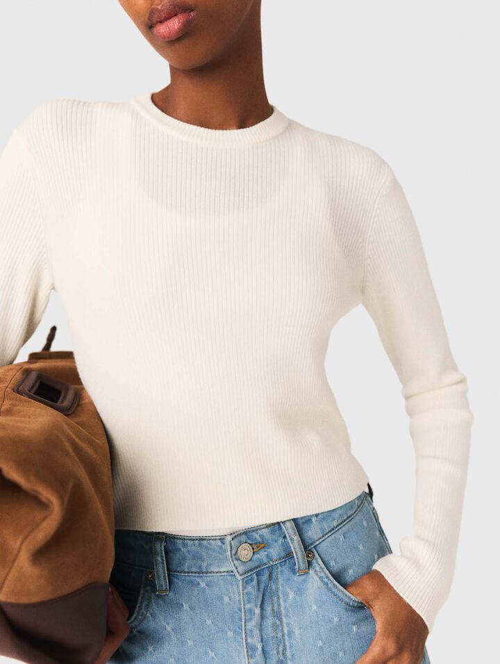 Jersey con botones joya