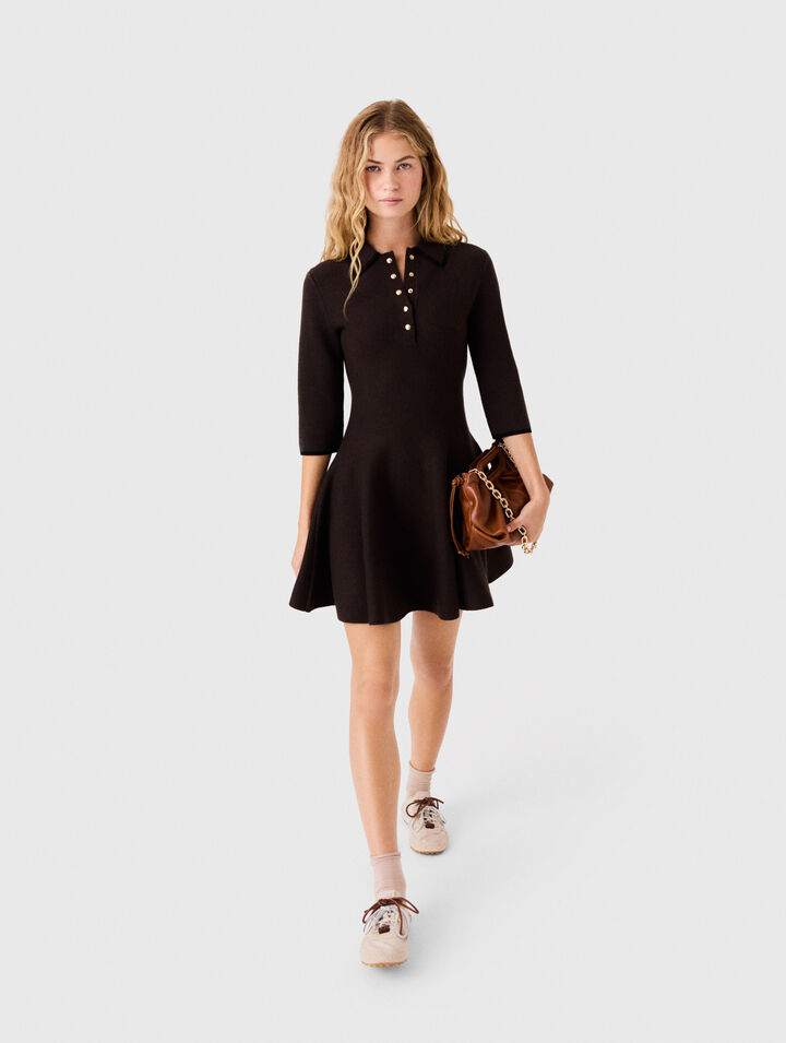 Vestido polo de punto