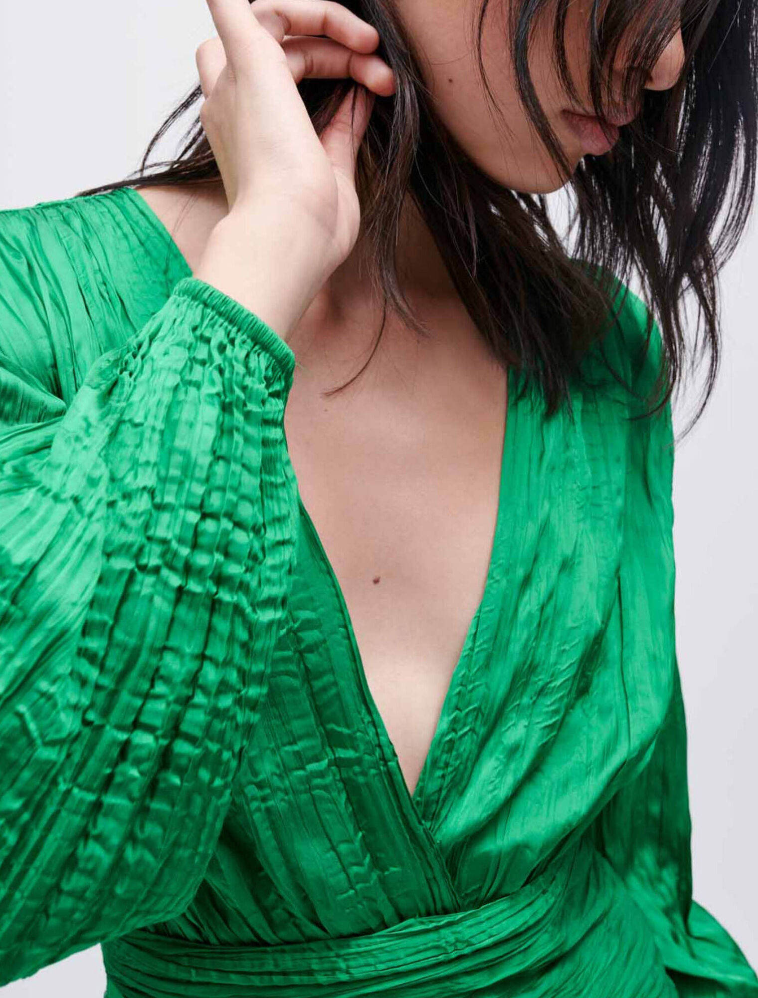 Vestido lamé bodycon