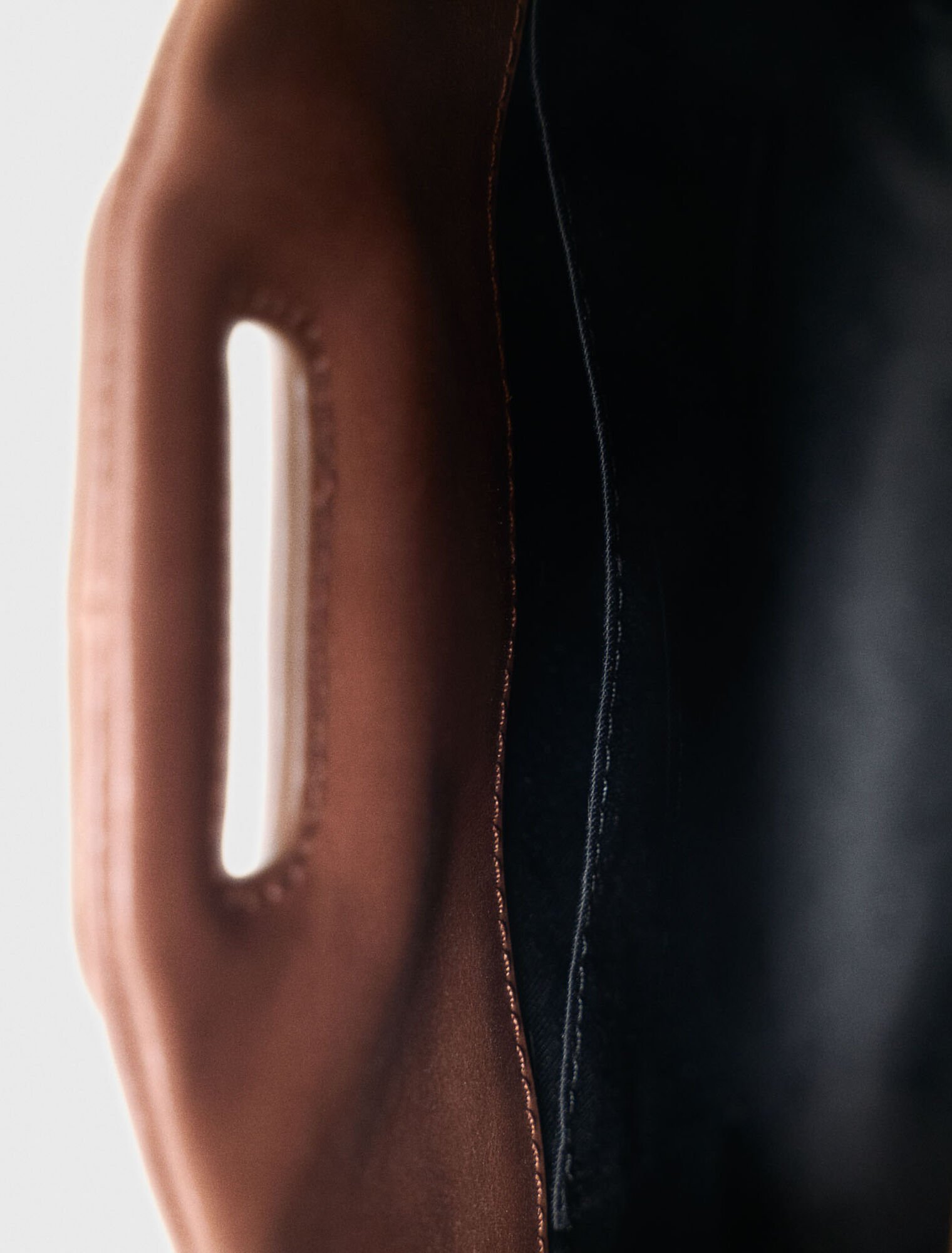 Bolso Miss M mini de piel &laquo;vintage&raquo;