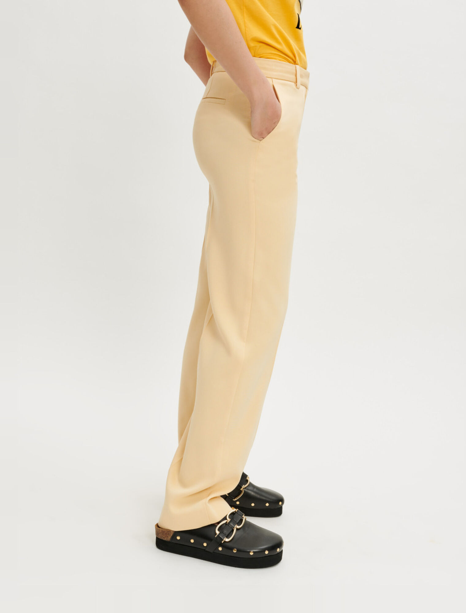 Pantalón sastre recto