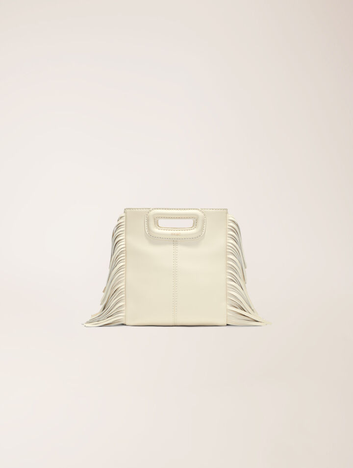 Bolso de piel con cadena