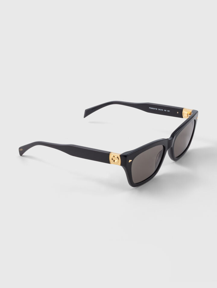 Gafas rectangulares de acetato