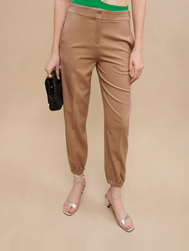 Pantalones tobilleros ajustados