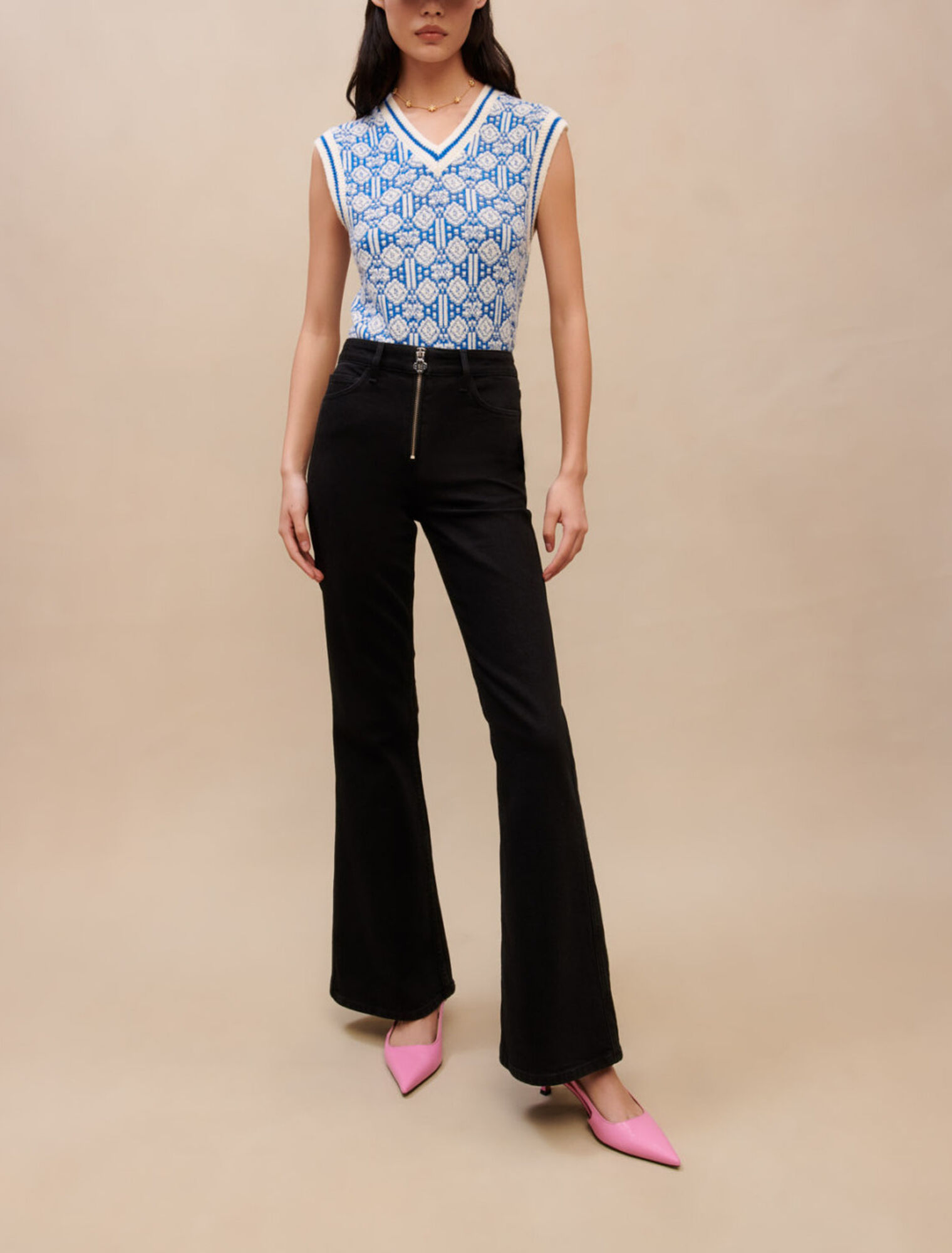 Pantalón de cintura alta