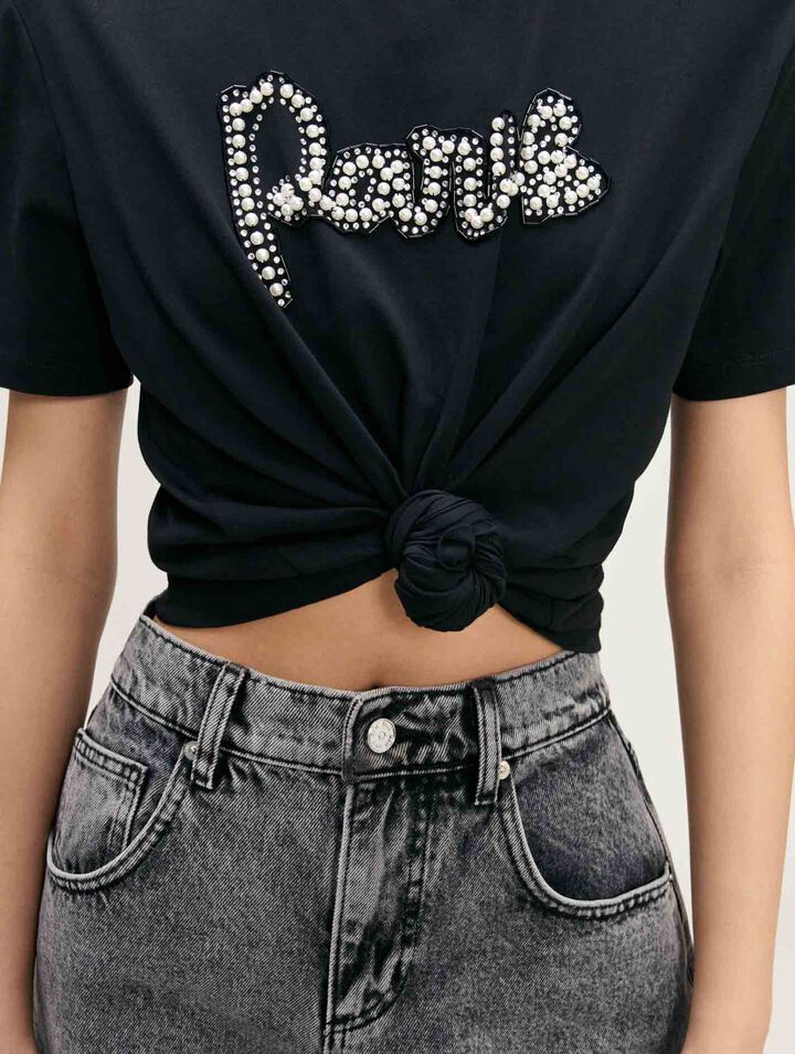 Camiseta bordada