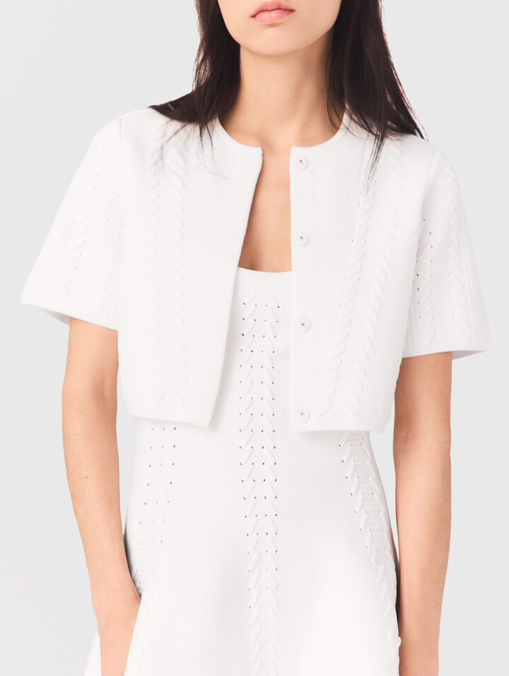 C&aacute;rdigan corto