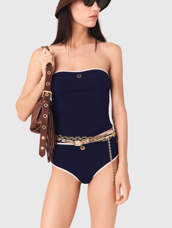 Braguita con acabados a contraste