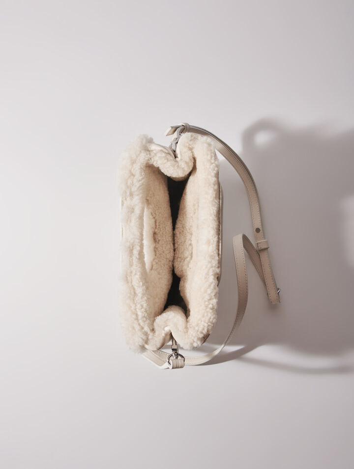 Bolso M de pelo sintético