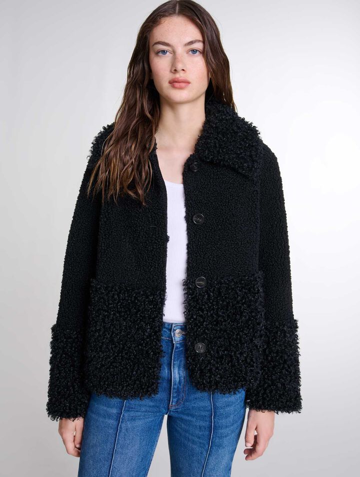 Chaqueta de rizo