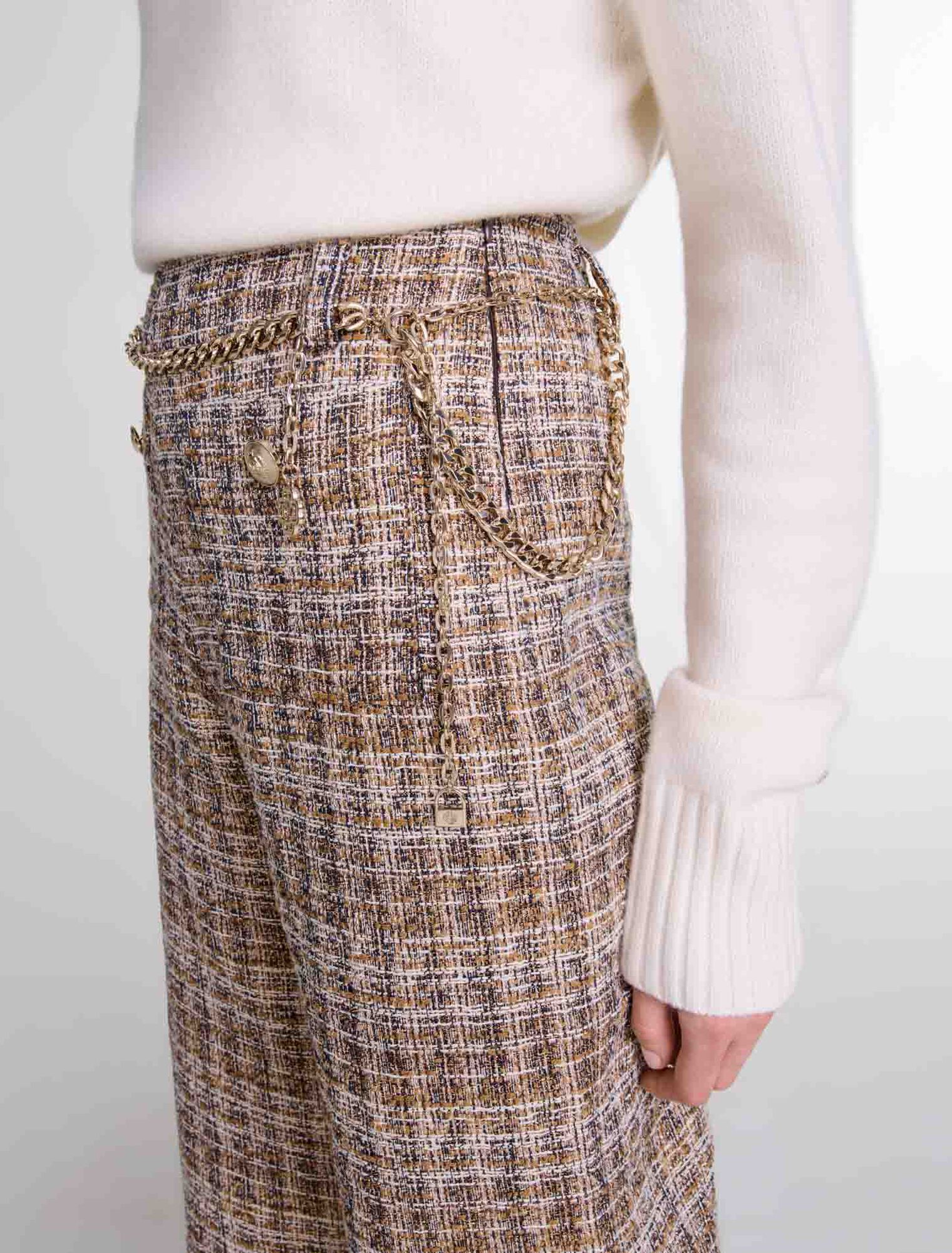 Pantalón de tweed