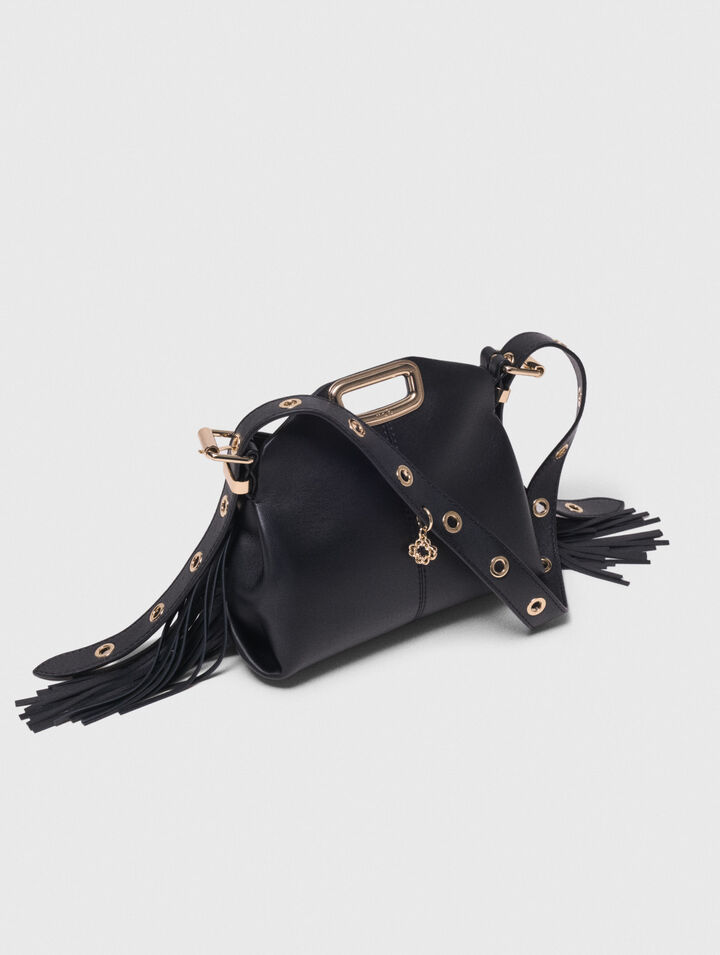 Bolso Miss M mini con asa dorada