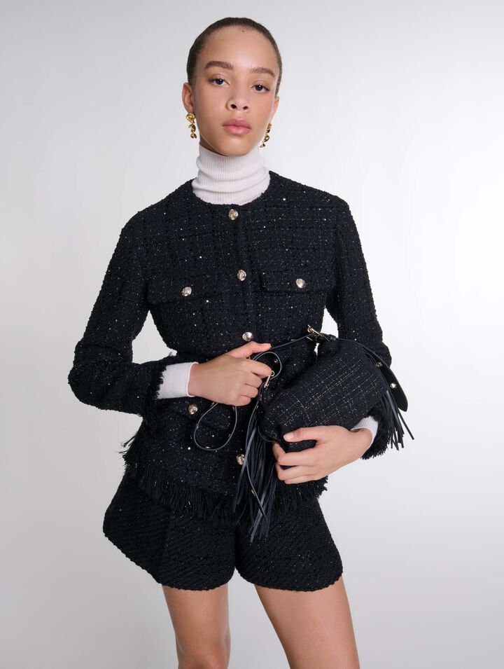 Bolso Miss M Mini de tweed