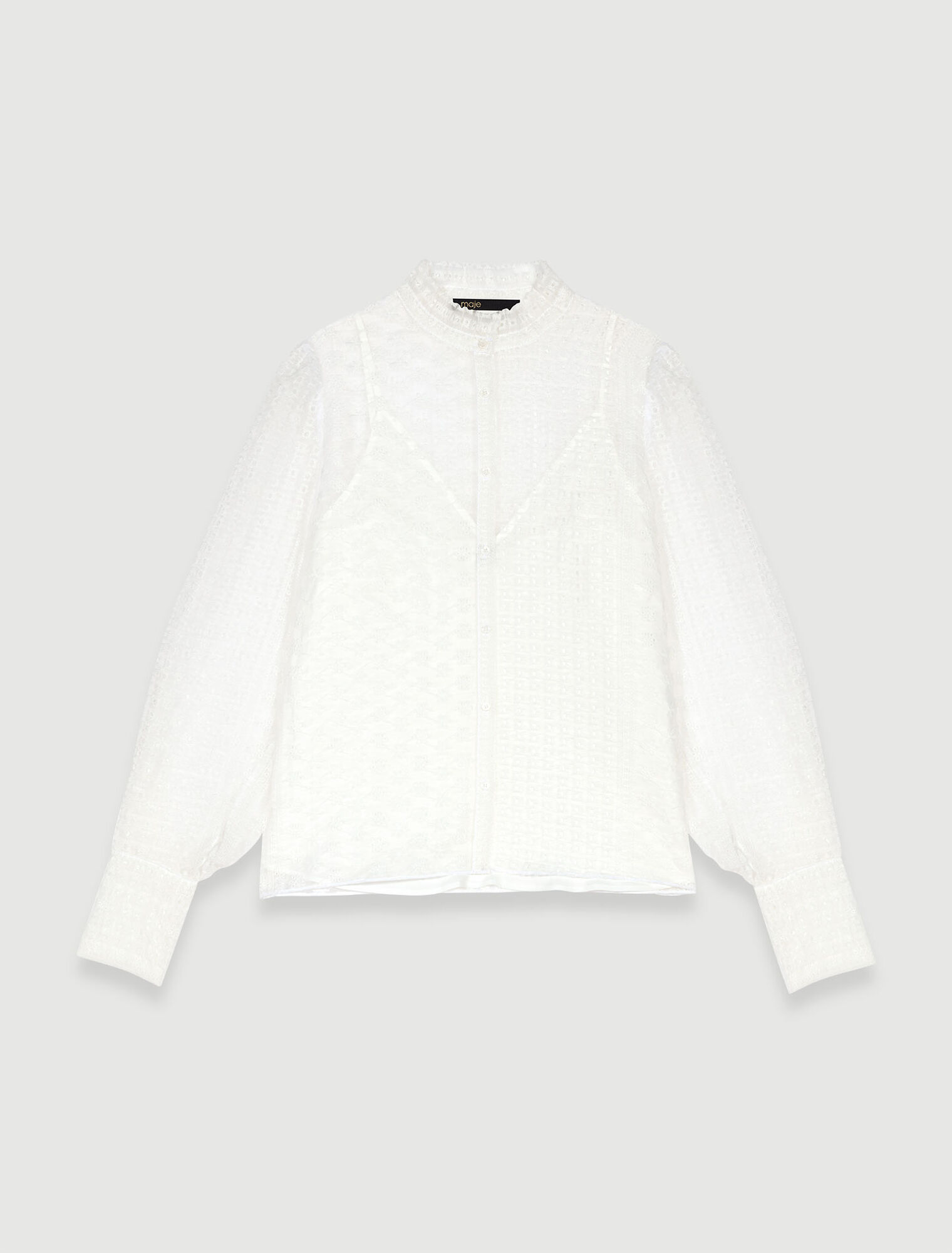 Camisa transparente
