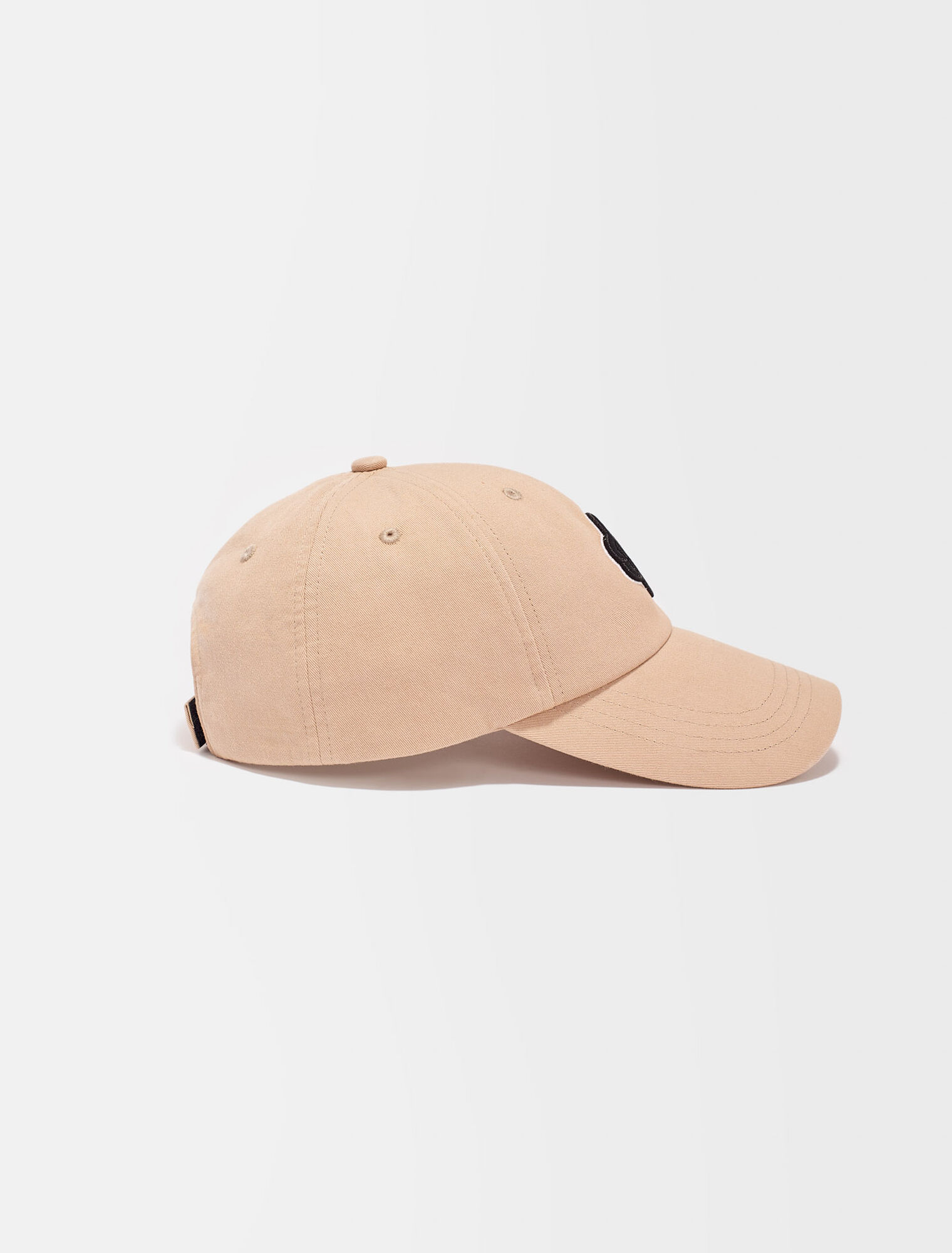 Gorra de algodón con logotipo Clover