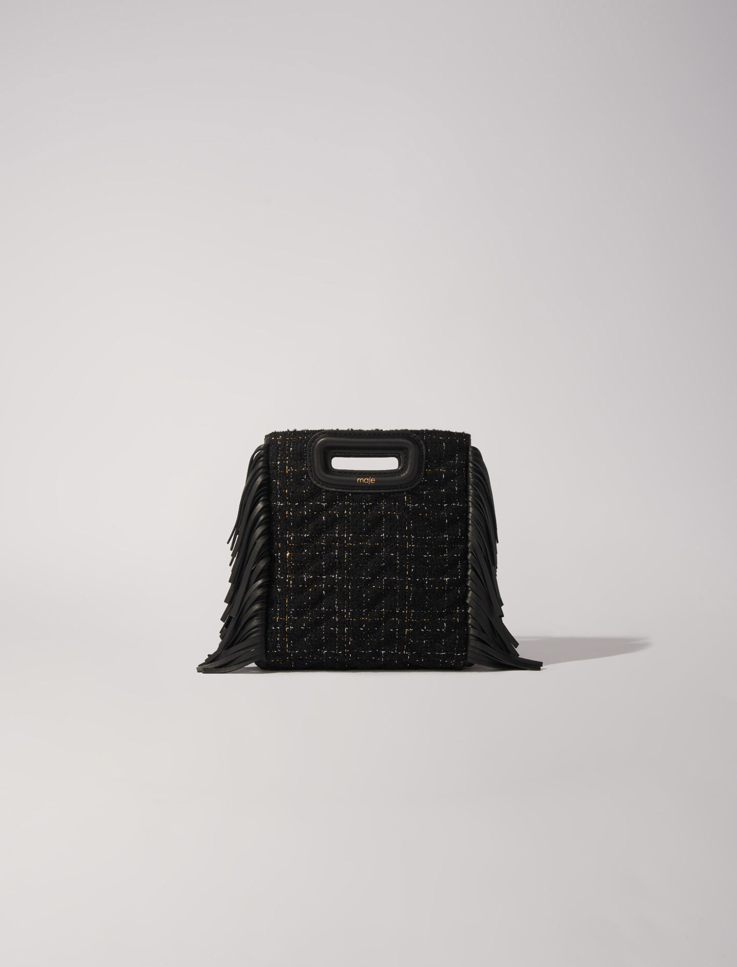 Bolso M mini de tweed acolchado Bolsos M Maje