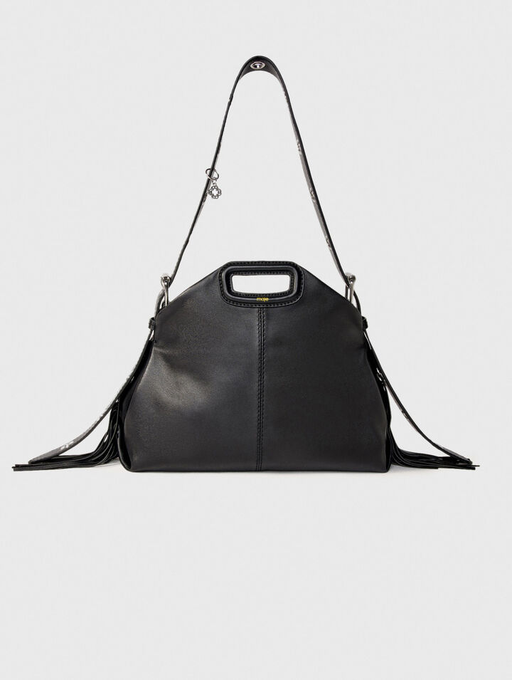 Bolso Miss M de cuero liso