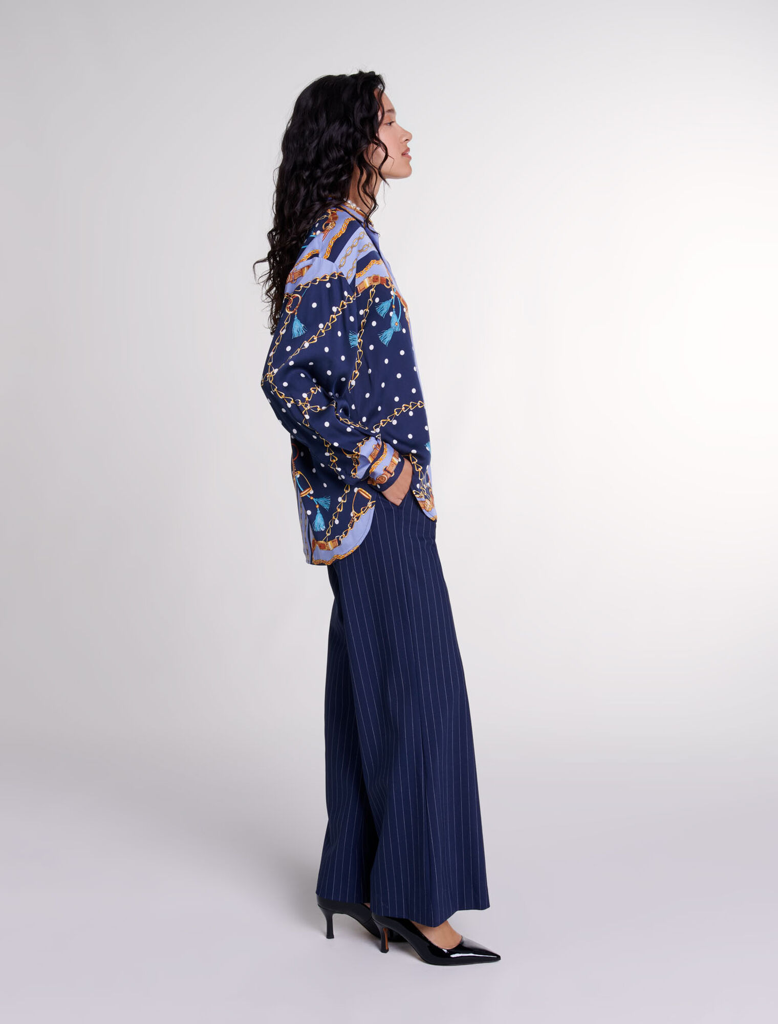 Pantalón a rayas 