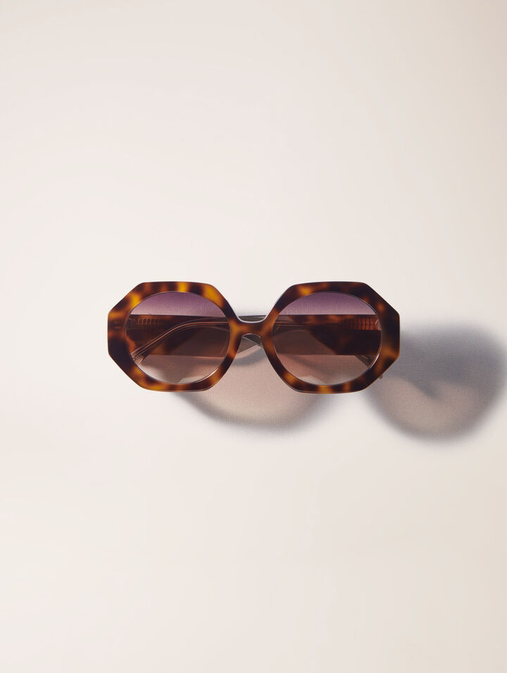 Gafas redondas de acetato