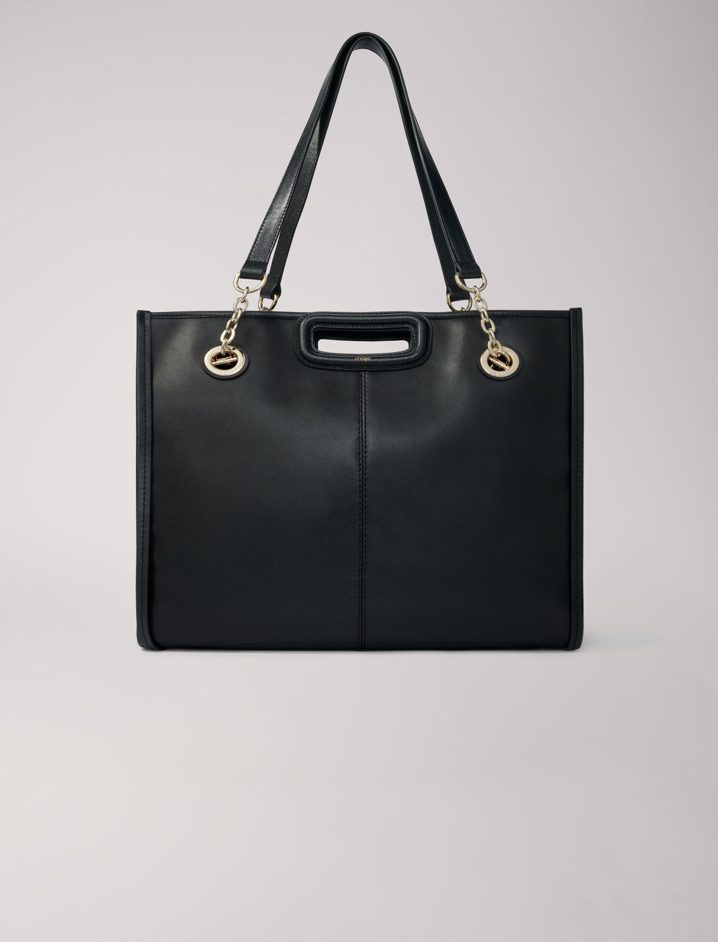 Bolso cabas de cuero con flecos Bolsos tote bolsos cesta Maje