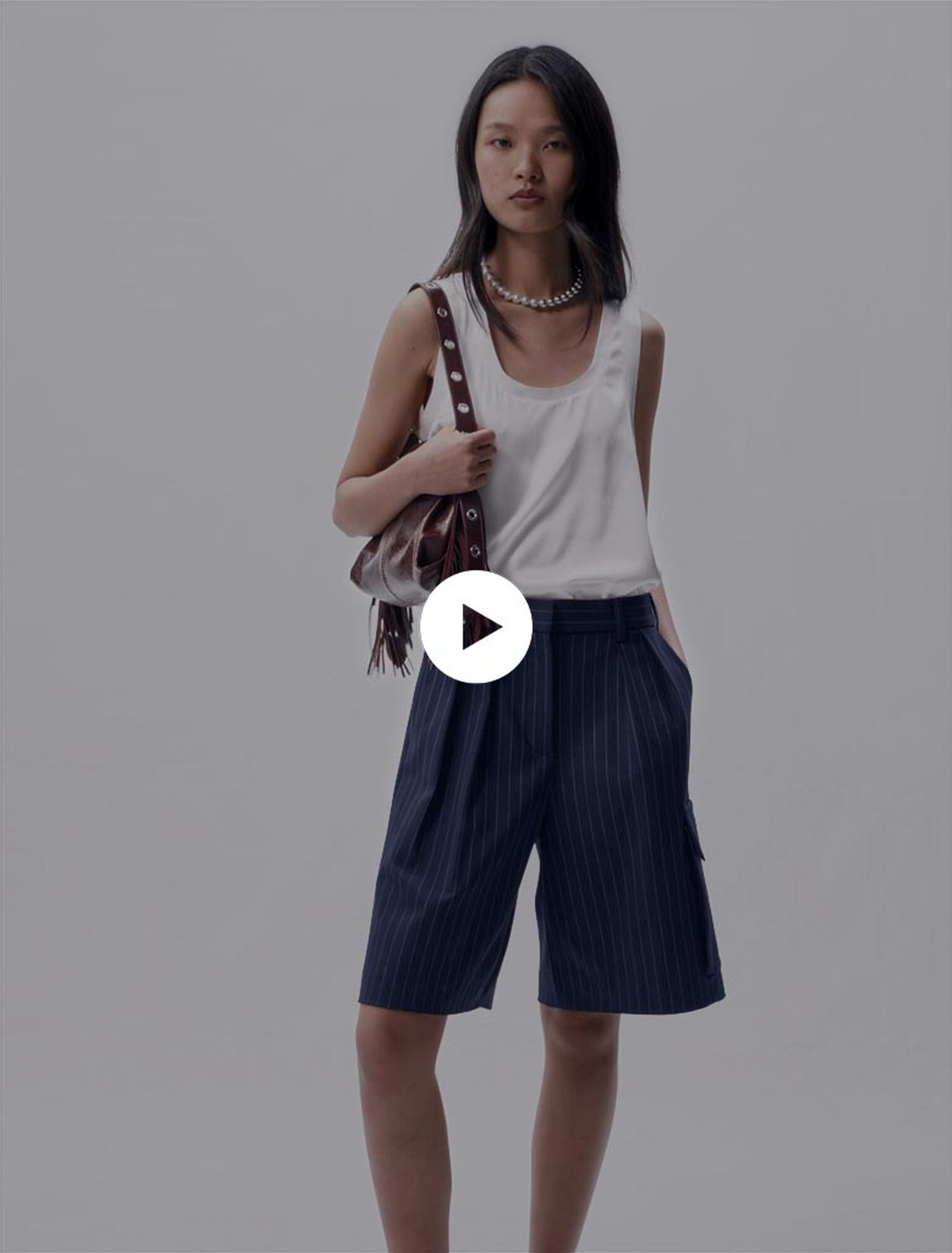 Bermudas a rayas 