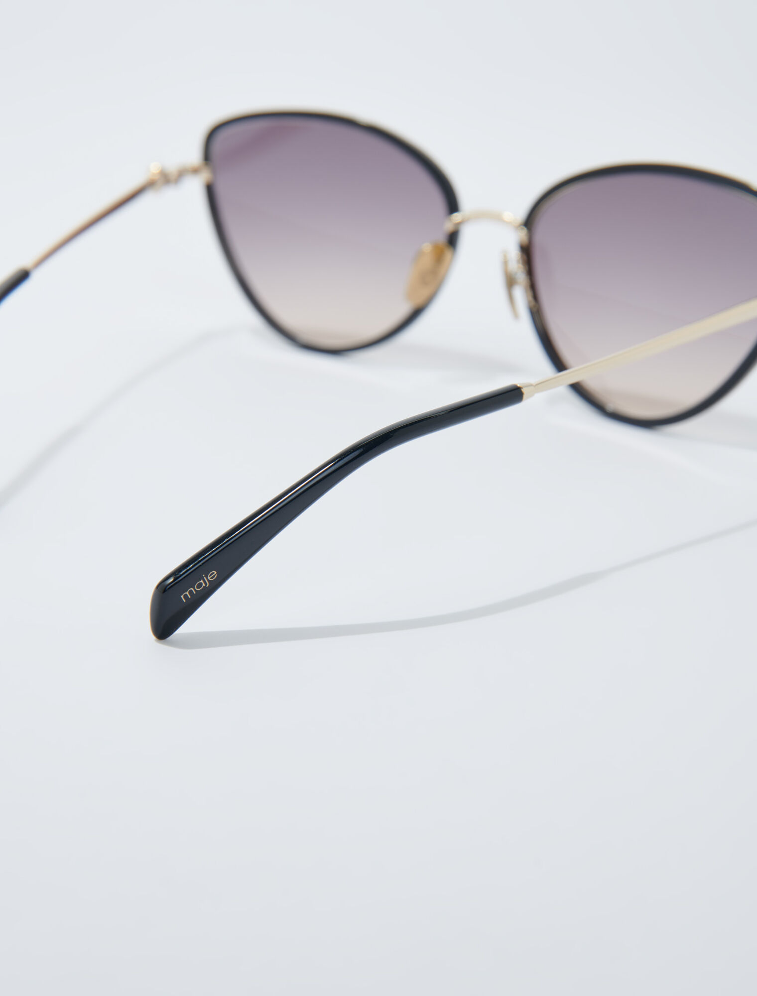 Gafas cat eye de metal