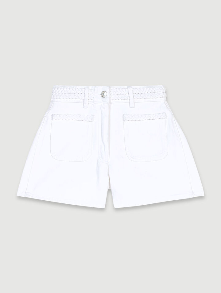 Pantalón corto vaquero