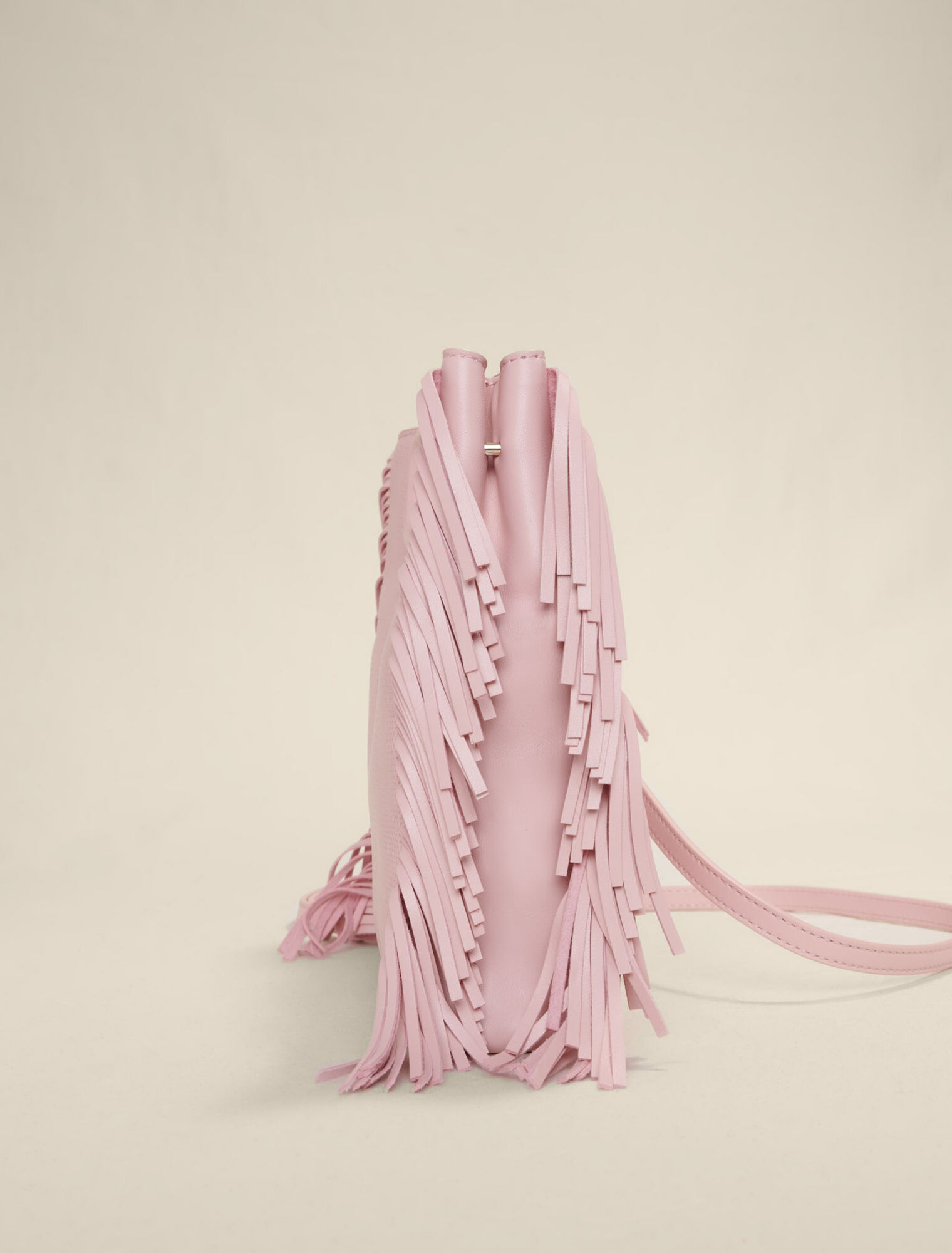 Bolso M piel efecto lagarto
