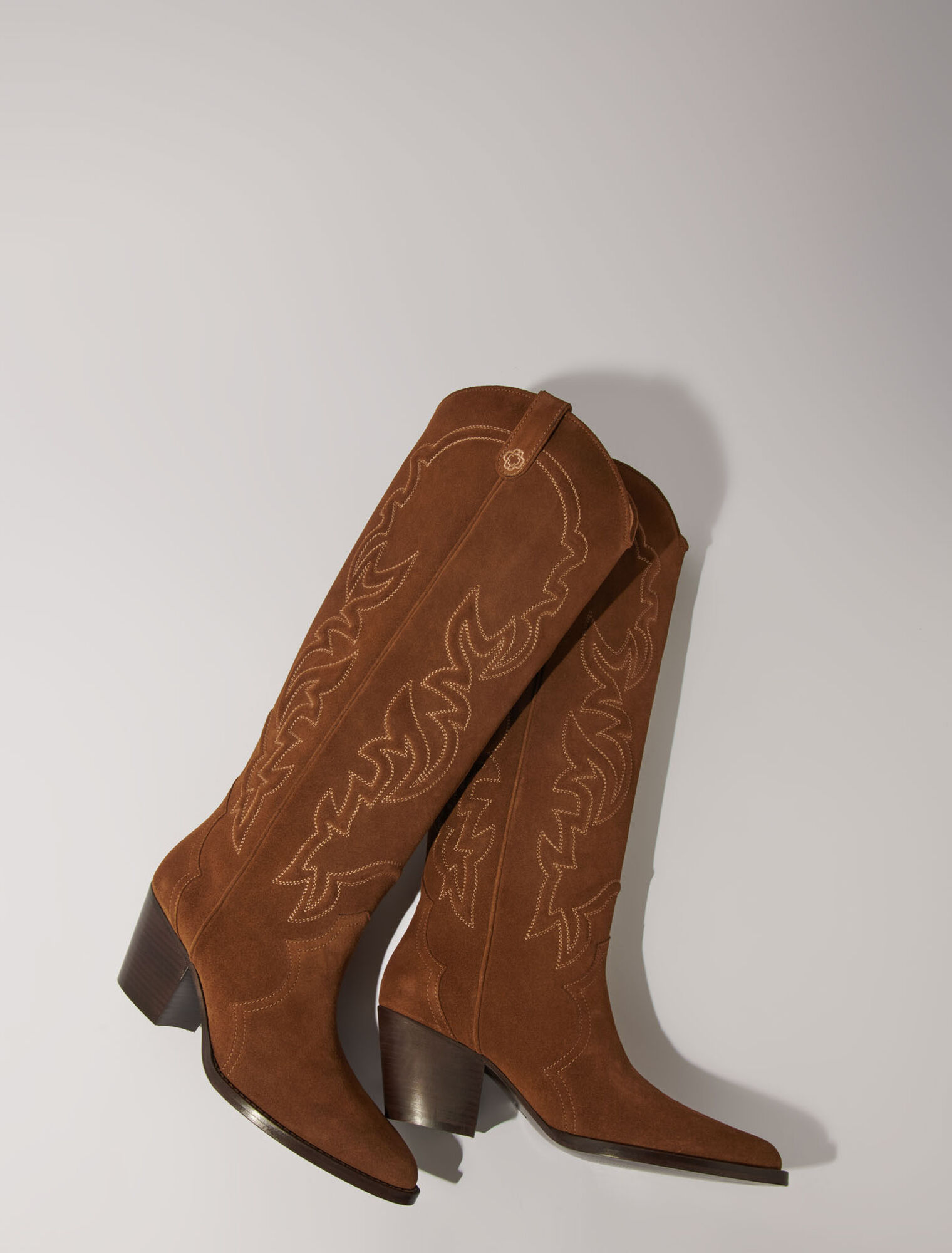 Botas cowboy de ante