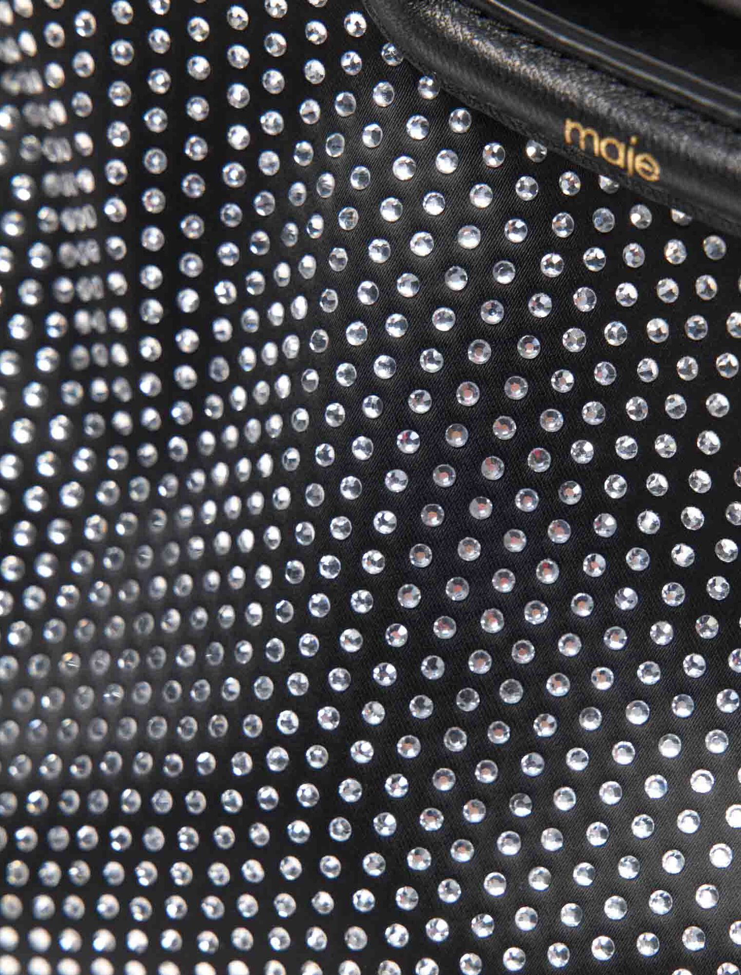 Bolso Miss M mini con strass