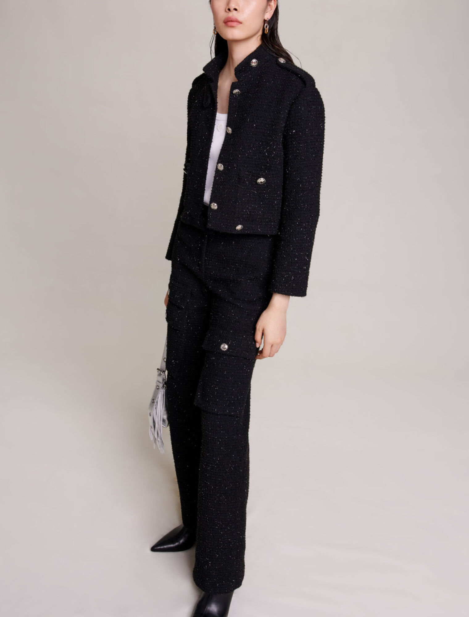 Pantalón de tweed